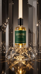 AHMIRA Gold Hair Oil  100% Natural Seeds Oil Blend (100ml)